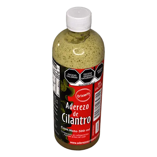 [1598] Aderezo de Cilantro Crisanta 500 ml