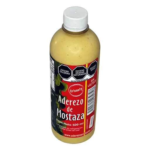 [1597] Aderezo de Mostaza Crisanta 500 ml